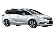 Car Hire Penistone - Vauxhall Zafira 7-Seater - Minibus hire Penistone